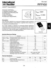 IRFP450PBF datasheet.datasheet_page 1