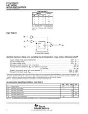 CY74FCT2573CTSOC datasheet.datasheet_page 2