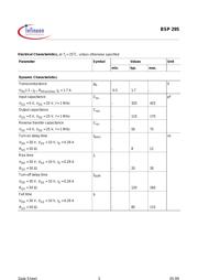 BSP295 datasheet.datasheet_page 3