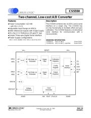 CS5550-IS datasheet.datasheet_page 1