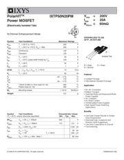 IXTP50N20PM datasheet.datasheet_page 1