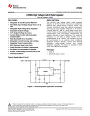 LM5001BSTEVAL/NOPB datasheet.datasheet_page 1