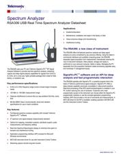 RSA306RACK 数据规格书 1