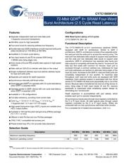 CY7C1565KV18-450BZXI datasheet.datasheet_page 1