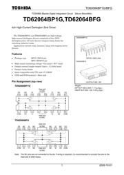 TD62064BP-1 Datenblatt PDF