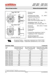 KBPC2501WP 数据手册