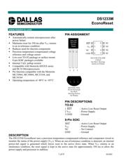 DS1233M-5 datasheet.datasheet_page 1