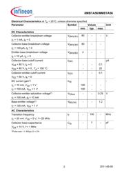 MMBTA 56 LT1 数据规格书 2