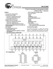 PALCE16V8-15PC 数据规格书 1