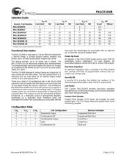 PALCE16V8-15PC 数据规格书 2