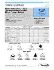 MPX2010GP Datenblatt PDF