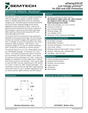 UCLAMP3311P.TCT 数据规格书 1