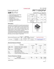 IRF7105 Datenblatt PDF