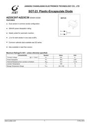 AZ23C6V2 数据规格书 1