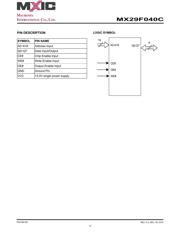 MX29F040CTI-70G 数据规格书 5