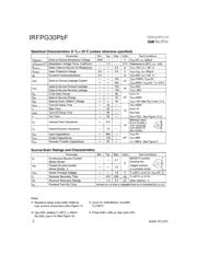 IRFPG30PBF 数据规格书 2