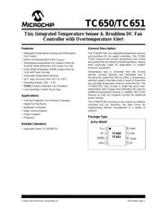 TC651CGVUATR 数据规格书 1