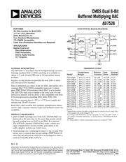 AD7528LPZ 数据规格书 1