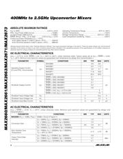 MAX2671EUT-T+ datasheet.datasheet_page 2