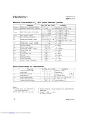 IRLML6401 datasheet.datasheet_page 2