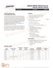 HIN232 datasheet.datasheet_page 1