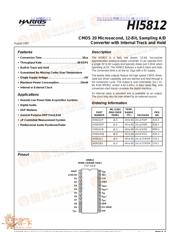 HI5812 datasheet.datasheet_page 1