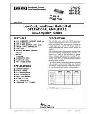 OPA2342EA2K5G4 datasheet.datasheet_page 1