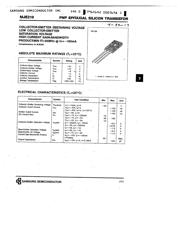 MJE350 数据规格书 1