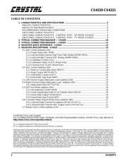 CS4220KS datasheet.datasheet_page 2