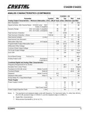 CS4220KS datasheet.datasheet_page 5