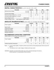 CS4220KS datasheet.datasheet_page 6