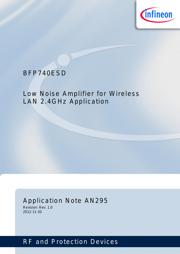 BFP740ESD datasheet.datasheet_page 1