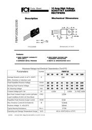 MBRF1045 数据规格书 1