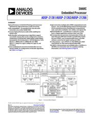 ADSP-21262SKBCZ200 datasheet.datasheet_page 1