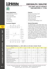 HMC694LP4ETR datasheet.datasheet_page 3