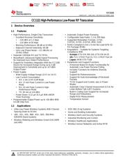 CC1121 datasheet.datasheet_page 1