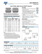 IHLP2525AHER1R0M01 datasheet.datasheet_page 1