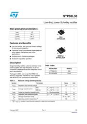 STPS2L30A datasheet.datasheet_page 1