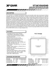 ST16C654CJ68 datasheet.datasheet_page 1