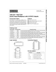 74ACT257SCX datasheet.datasheet_page 1