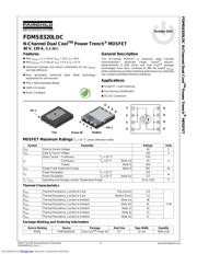 FDMS8320LDC datasheet.datasheet_page 1