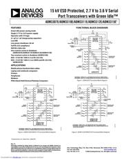 ADM3307EACPZ Datenblatt PDF