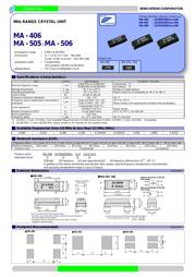 MA-406 12.000000M 10PF 50PPM ROHSCONF datasheet.datasheet_page 1