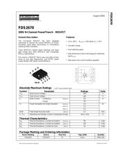 FDS2670 datasheet.datasheet_page 2