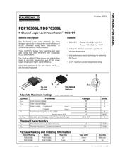 FDB7030BL datasheet.datasheet_page 1