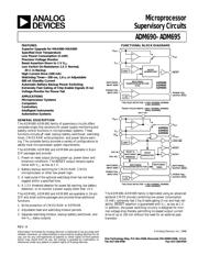 ADM691ARZ Datenblatt PDF