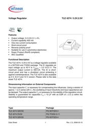 TLE4274GSV33 datasheet.datasheet_page 1