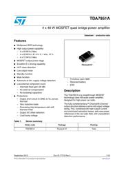 TDA7851A datasheet.datasheet_page 1