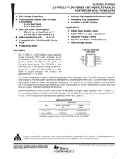 TLV5623IDGK Datasheet PDF page 1