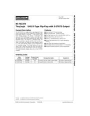 NC7SZ374P6 datasheet.datasheet_page 1